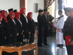 Penyegaran SDM, Pemkab Pamekasan Lantik Pengawas dan Kepala Sekolah Baru