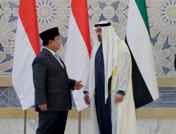 Presiden Prabowo Subianto Disambut Upacara Kenegaraan di Abu Dhabi