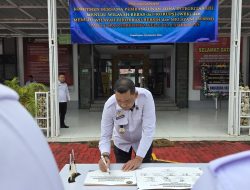 Meningkatkan Transparansi dan Kinerja: Lapas Narkotika Kelas IIA Pamekasan Teken Pakta Integritas