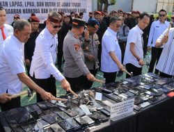 Kanwil Pemasyarakatan Jatim Deklarasikan Perang terhadap Narkoba dan HP Ilegal di Lapas dan Rutan