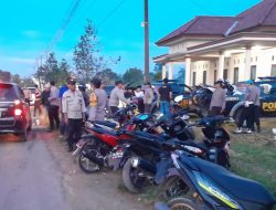 Razia Balap Liar di Pakong, Polisi Amankan 13 Motor Berknalpot Brong