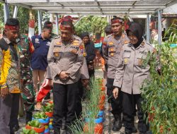 Desa Durbuk Jadi Kampung Percontohan Ketahanan Pangan, Polda Jatim Lakukan Asistensi di Pamekasan