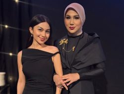 Ariel Tatum Hadiri Pesta Pernikahan Bersama Daffa Wardhana dan Marini Zumarnis