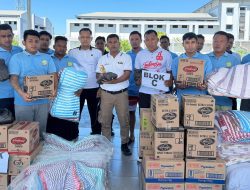 Lapas Narkotika Pamekasan Bagikan Peralatan Mandi ke Warga Binaan