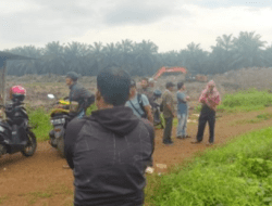 Warga Datangi Lahan PT GML, Pertanyakan Rencana Tambang Timah di Kebun Sawit