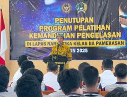 Lapas Narkotika Pamekasan Tutup Pelatihan Pengelasan, 80 Warga Binaan Dibekali Keterampilan Kerja