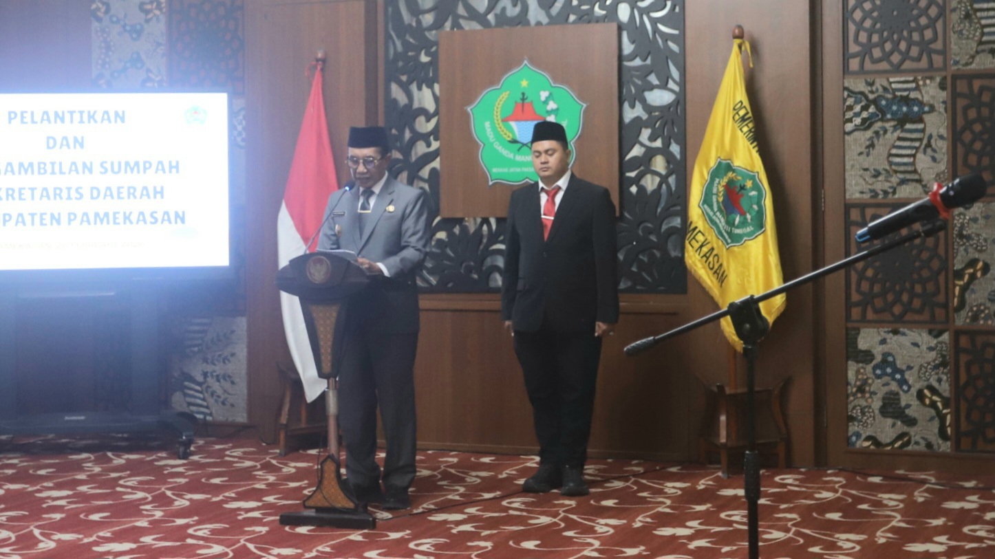 Taufikurrachman Resmi Dilantik sebagai Sekda Pamekasan, Bupati Tekankan Profesionalisme dan Manajemen Talenta