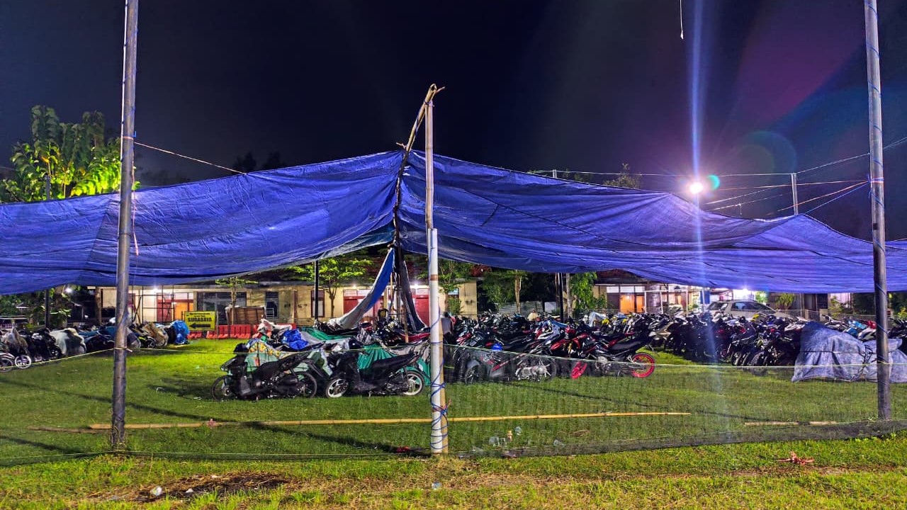 Satgas Siaga Bergerak, Polres Pamekasan Tertibkan Motor Bodong dan Knalpot Bising