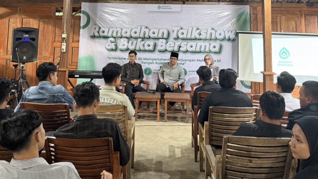 Soft Opening Amtara Institute: Talkshow Aktivis Di Era Ai Soroti Perjuangan Mahasiswa Ditengah Kuasa Algoritma