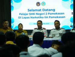 95 Siswa SMKN 2 Pamekasan Kunjungi Lapas Narkotika, Pelajari Program Pembinaan Warga Binaan