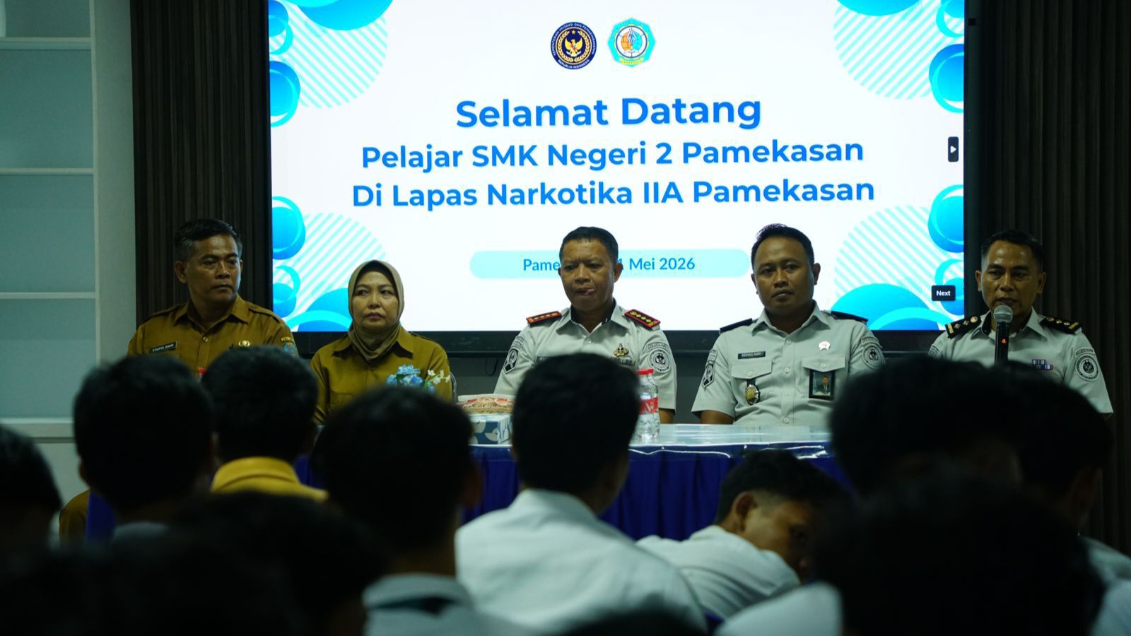 95 Siswa SMKN 2 Pamekasan Kunjungi Lapas Narkotika, Pelajari Program Pembinaan Warga Binaan