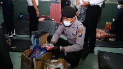 Sinergi TNI-Polri dan Pemasyarakatan, Lapas Narkotika Pamekasan Gelar Razia Menyeluruh Blok Hunian