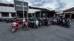 Polres Pamekasan Amankan 62 Motor Saat Bubarkan Balap Liar di Depan Pendopo