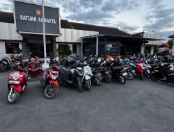 Polres Pamekasan Amankan 62 Motor Saat Bubarkan Balap Liar di Depan Pendopo