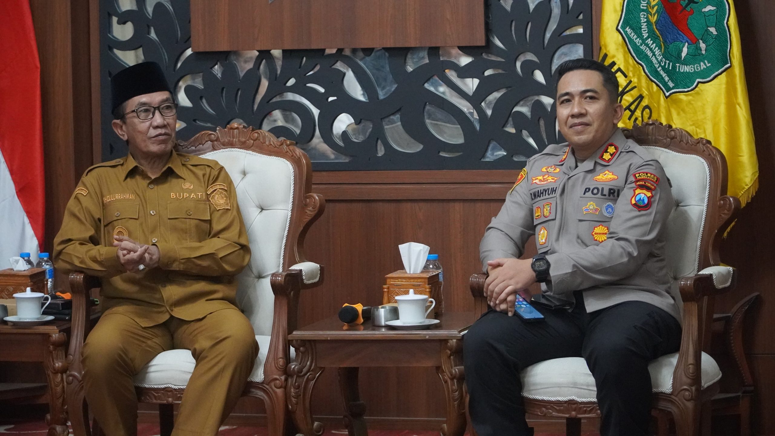 Kapolres Pamekasan dan Bupati Perkuat Sinergi untuk Jaga Keamanan Daerah
