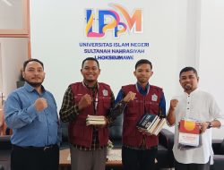 LPPM UIN Sultanah Nahrasiyah Salurkan Buku Karya Dosen untuk Perpustakaan Gampong Ude