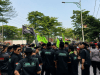 Sejumlah Ormas Demo di Kantor OT Group, Desak Penanganan Kasus Challenge Hafalan Al-Qur’an