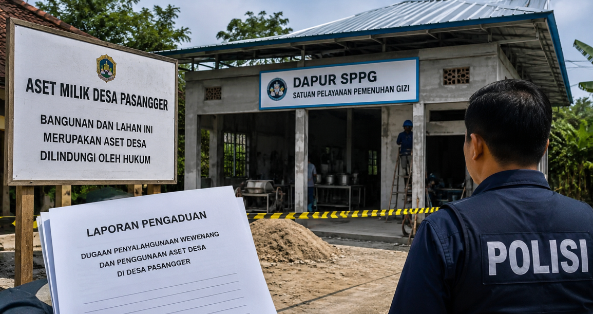 Dugaan Dapur SPPG Berdiri di Aset Desa Pasangger Diselidiki Polisi, Tiga Saksi Diklarifikasi