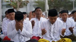 Lapas Narkotika Pamekasan Gelar Shalat Istisqa’, 150 Warga Binaan Ikuti Doa Memohon Hujan