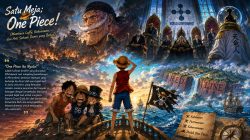 Satu Meja; One Piece! (Membaca Luffy, Kekuasaan, dan Arti Sebuah Dunia yang Bebas)