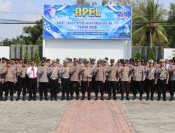 Hari Lalu Lintas Bhayangkara ke-71, Kapolres Pamekasan Tekankan Pelayanan Humanis dan Penegakan Hukum Edukatif