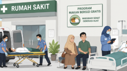 293 Santri Manbaul Hikam Sidoarjo Dirawat Usai Santap MBG, Tersebar di Delapan Rumah Sakit