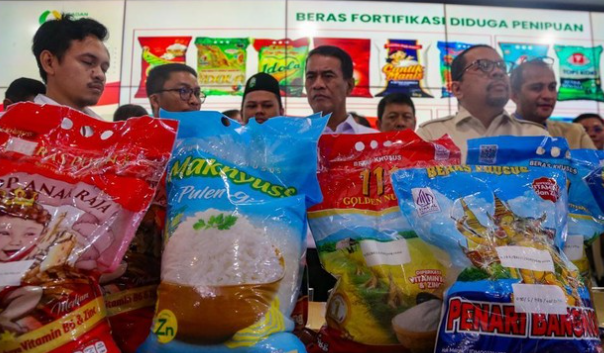 Pemerintah Tindak 25 Merek Beras Fortifikasi, 11 Pelaku Usaha Dapat Peringatan