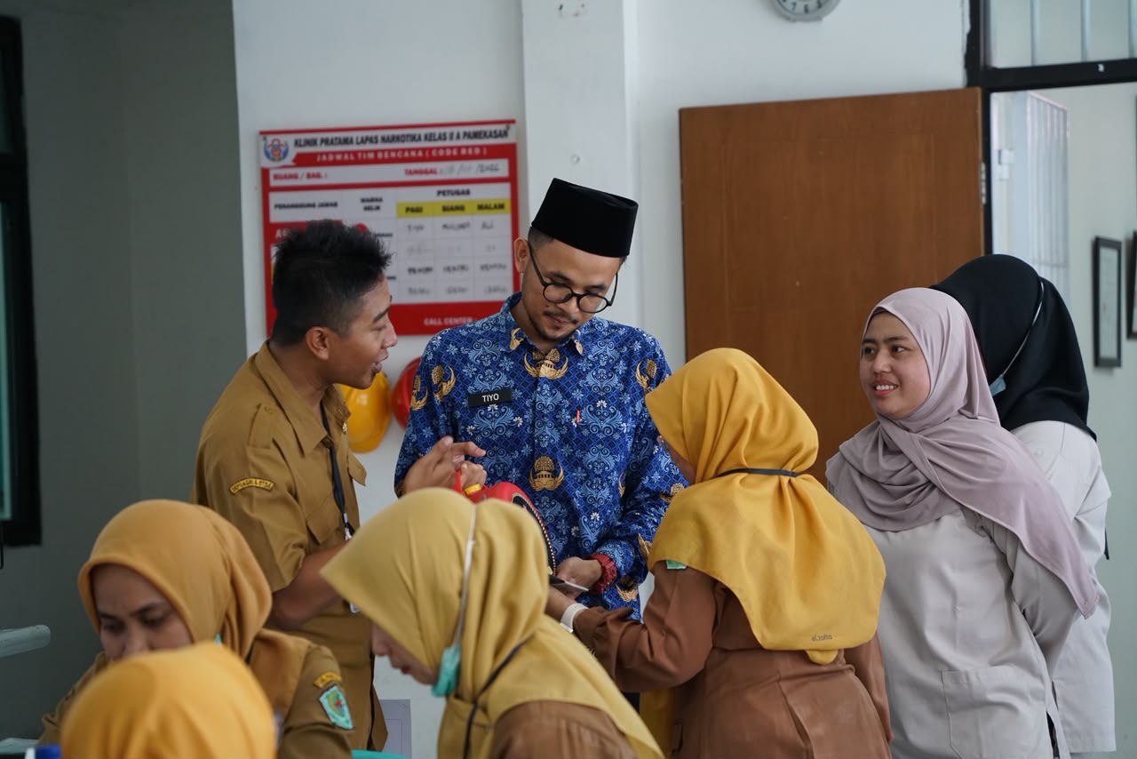 Lapas Narkotika Pamekasan Perkuat Mutu Layanan Kesehatan Lewat Pembinaan Dinkes